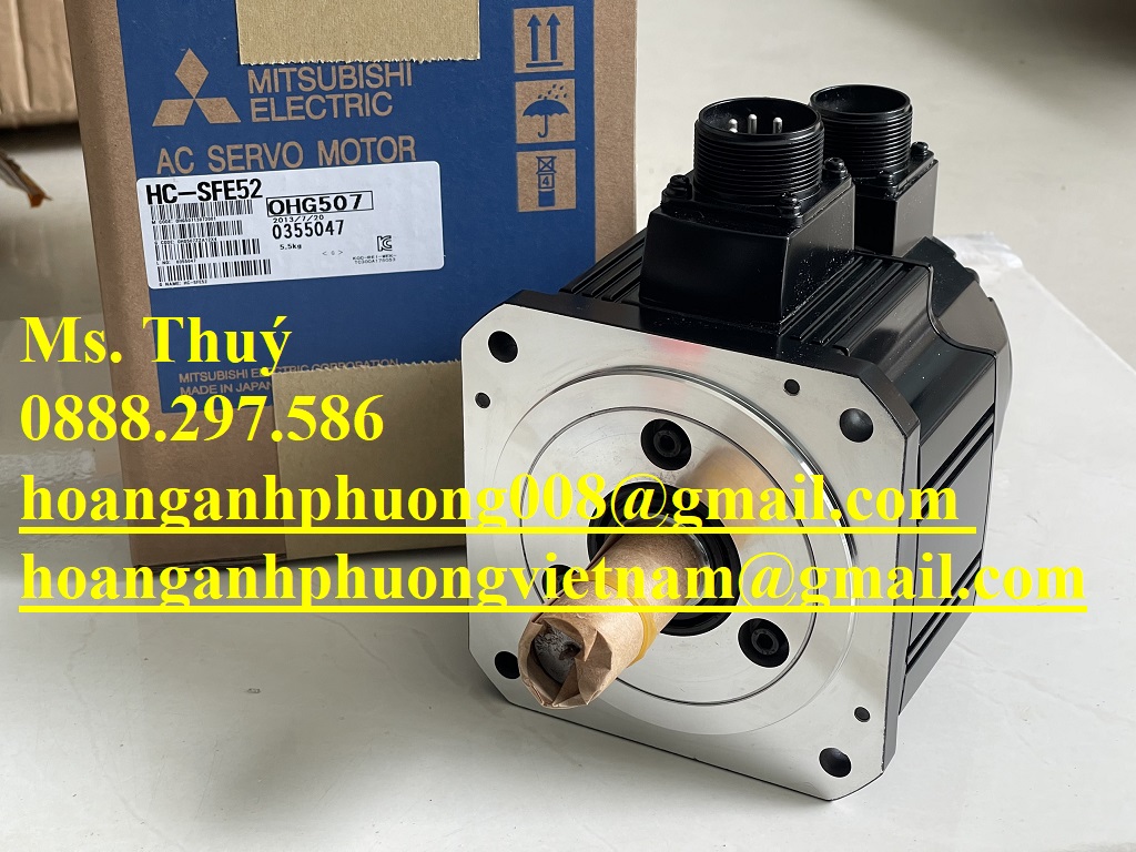 Bộ động cơ HC-SFE52 - Chuyên hàng Mitsubishi giá tốt tại Bình Dương